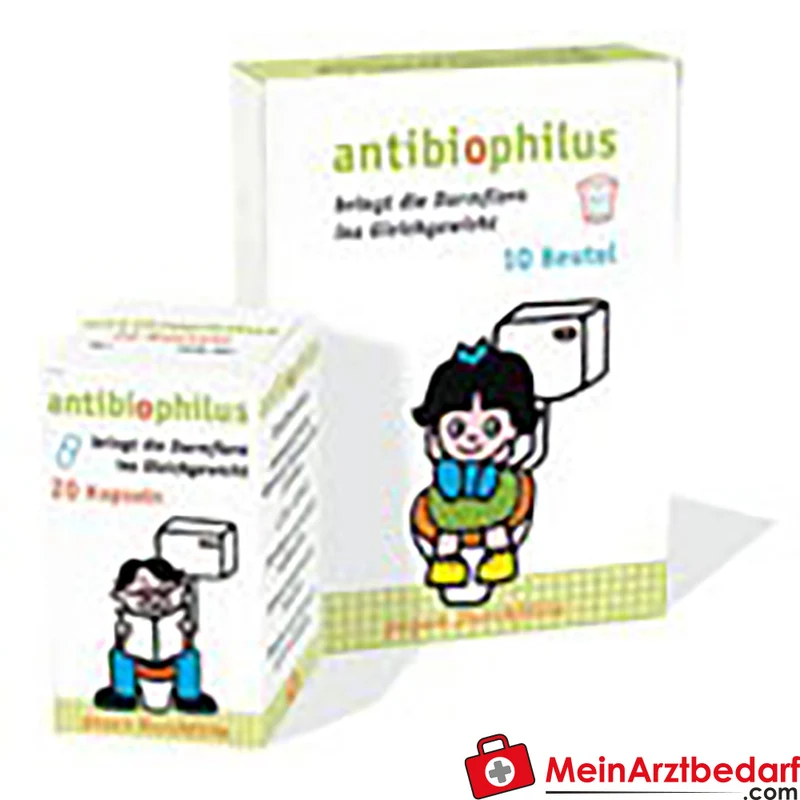 GER01 Antibiophilus Kapseln 200 St. Probiotikum LCR35 bei Durchfall