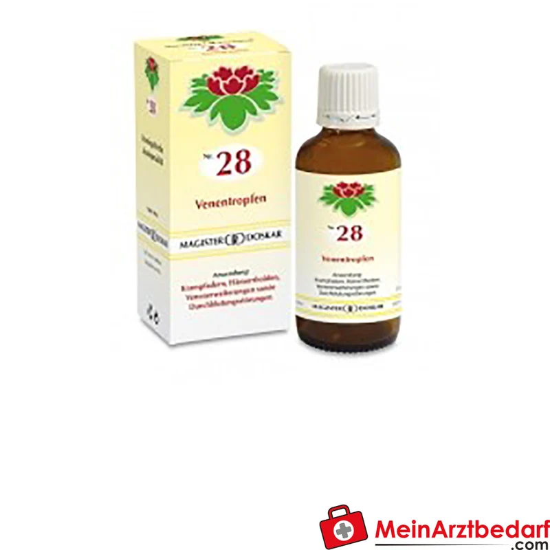 Doskar Venentropfen Nr. 28 50 ml homöopathisch (Krampfadern, Hämorrhoiden)