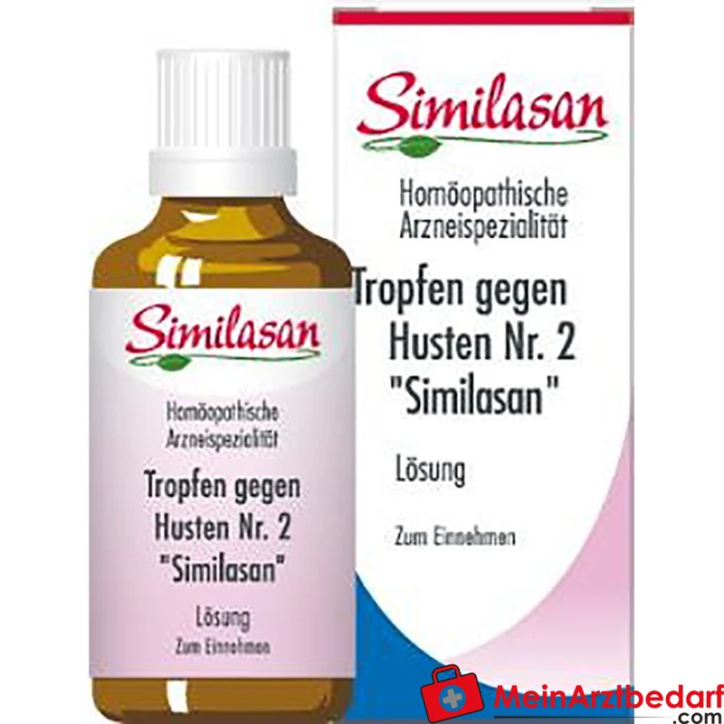 Similasan Hustentropfen Nr. 2 - bei zähem Bronchialschleim, 50 ml