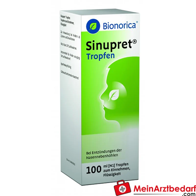 Sinupret Tropfen 100 ml pflanzliches Arzneimittel bei Schnupfen